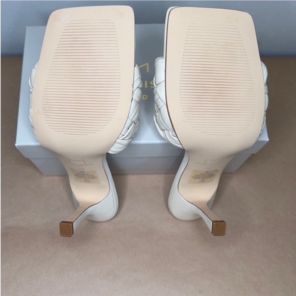 Marc Fisher LTD Draya Braided Sandal, Light Natural Leather - Picture 13 of 16